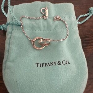 AUTHENTIC Tiffany & Co. Interlocking Circles Bracelet EUC